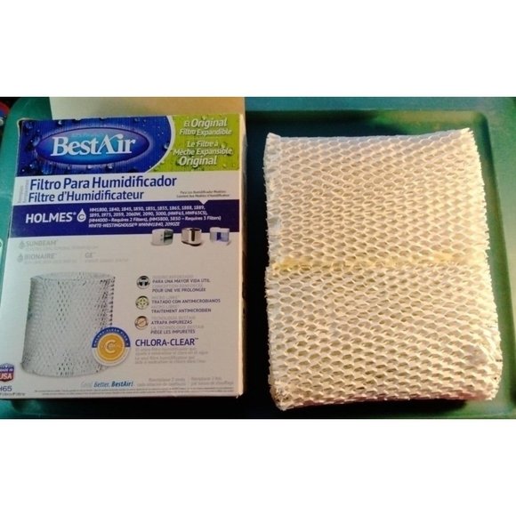 Best Air Perfect Blue H65 H 65 Humidifier Wick Filter GE Sunbeam Holmes Bionaire - Picture 2 of 5